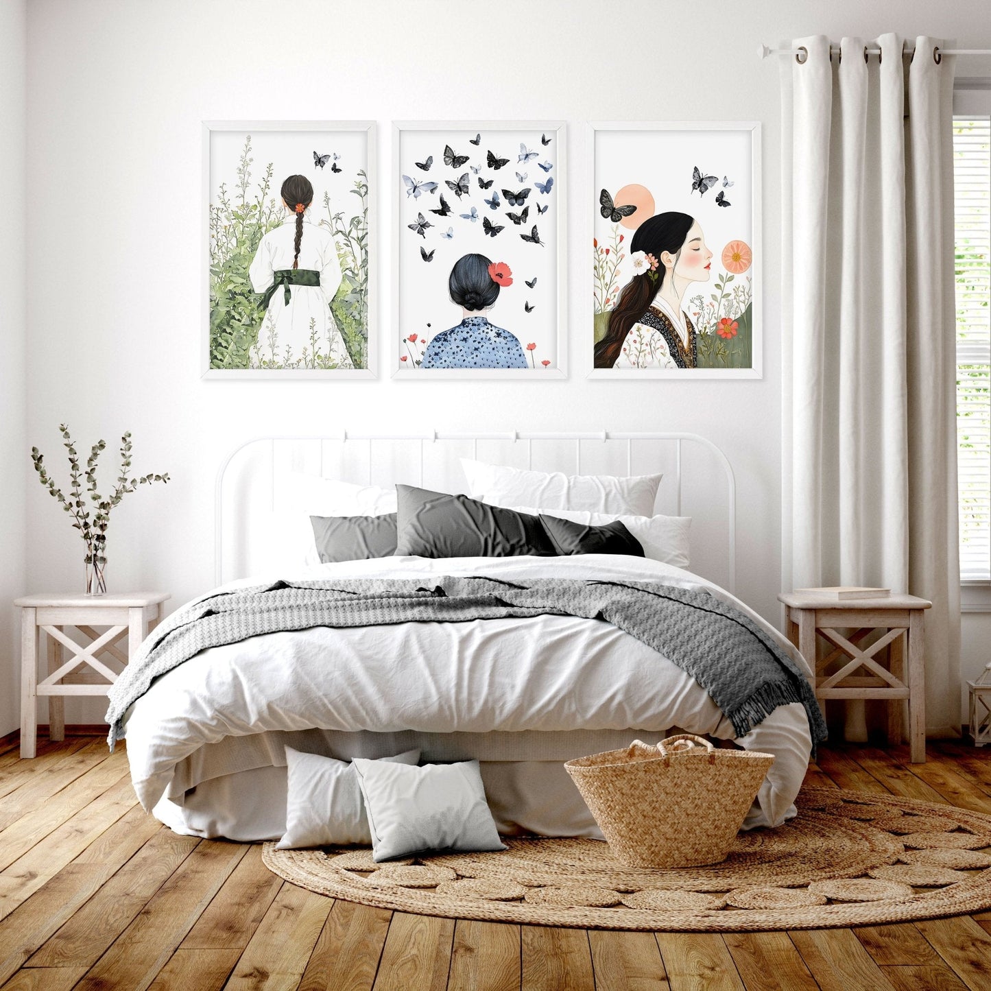 Bedroom Wall Art Decor | Set of 3 Wall art Prints