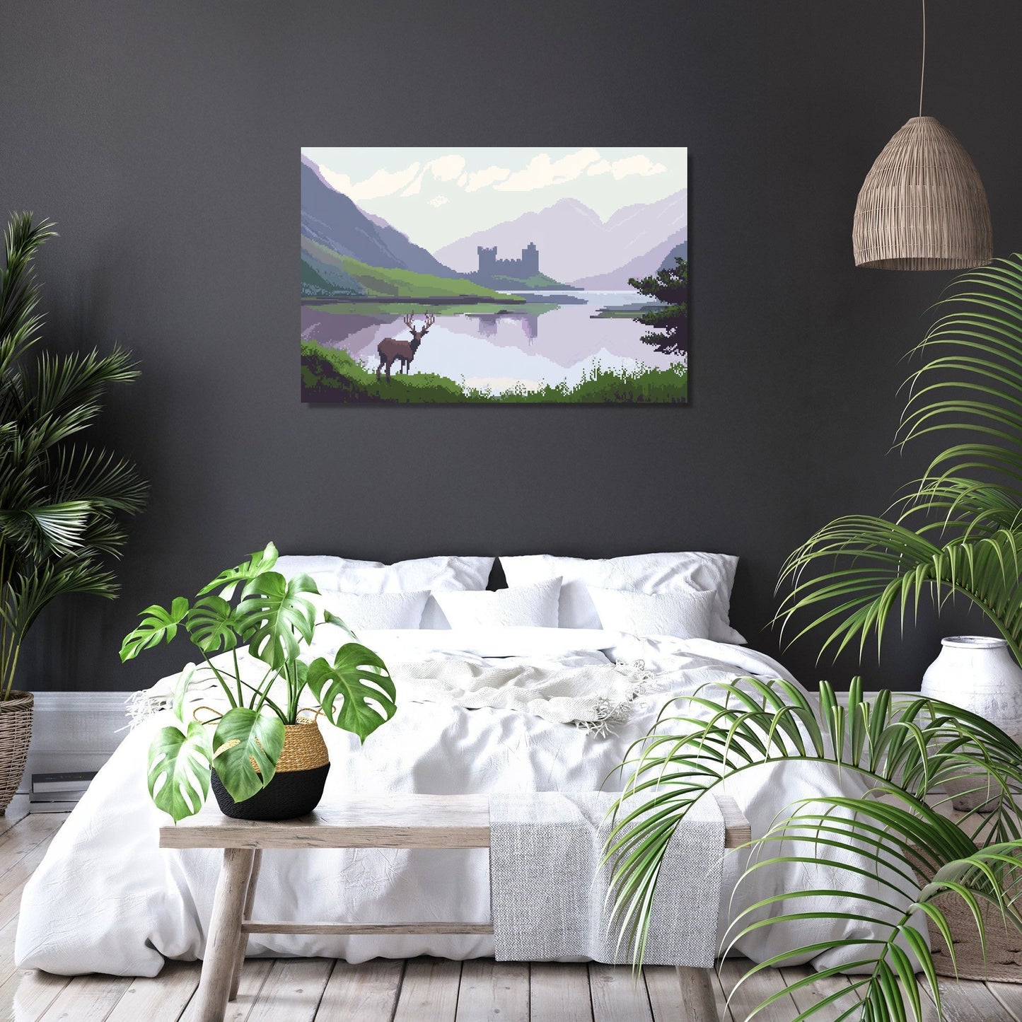 Highland Stag Canvas