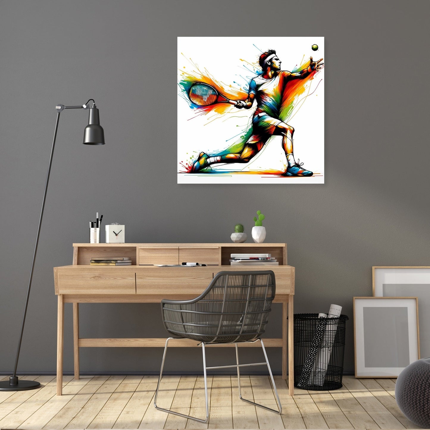 Backhand Brilliance Canvas