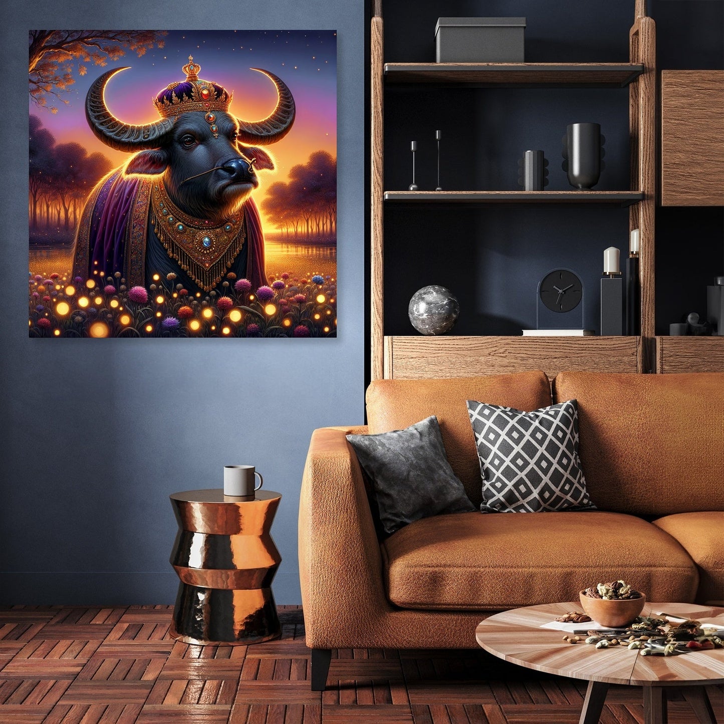 Regal Buffalo Twilight Canvas