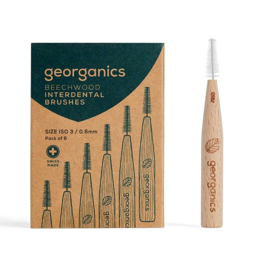 Beechwood Reusable Interdental Brushes | 6 Pack