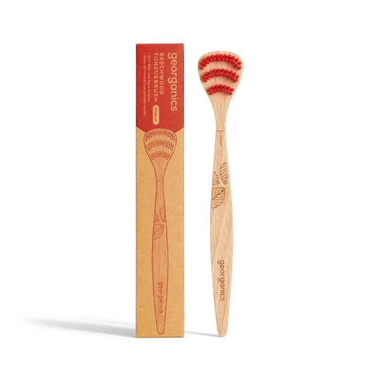 Beechwood Tonguebrush For Better Hygiene