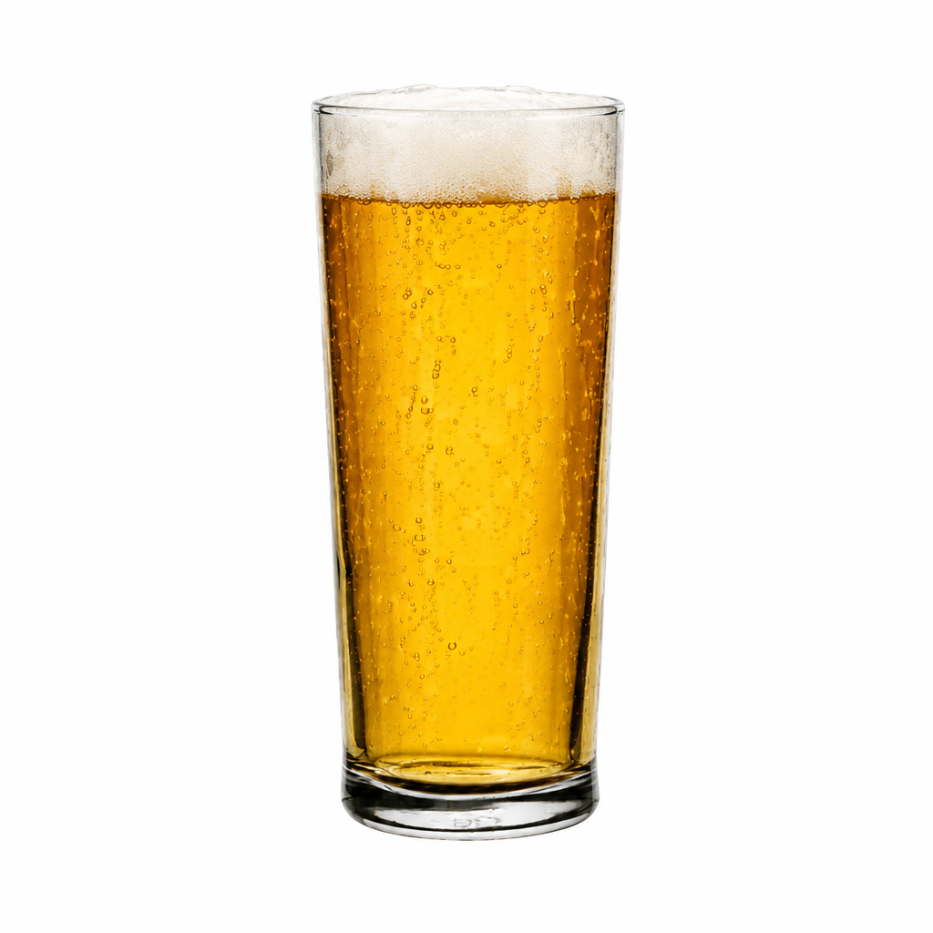 Straight Sided Beer Glass - 580ml