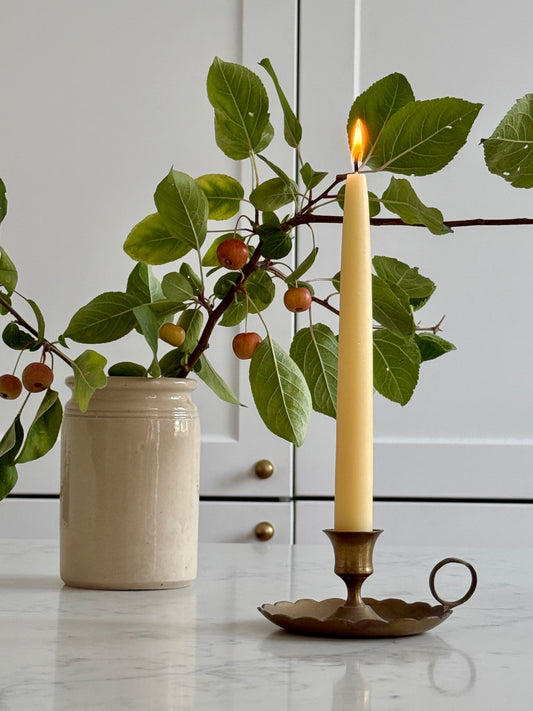 DIPPED BEESWAX CANDLES