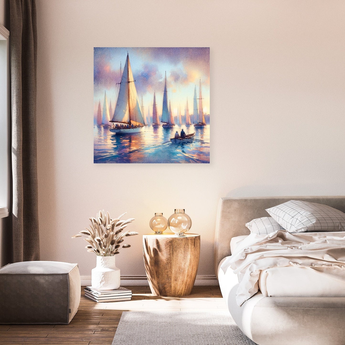 Dawn's Regatta Canvas
