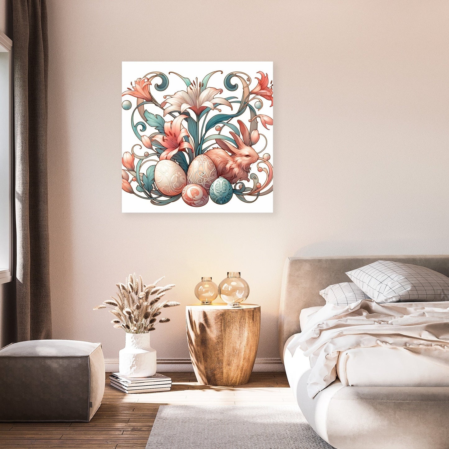Nouveau Easter Whimsy Canvas