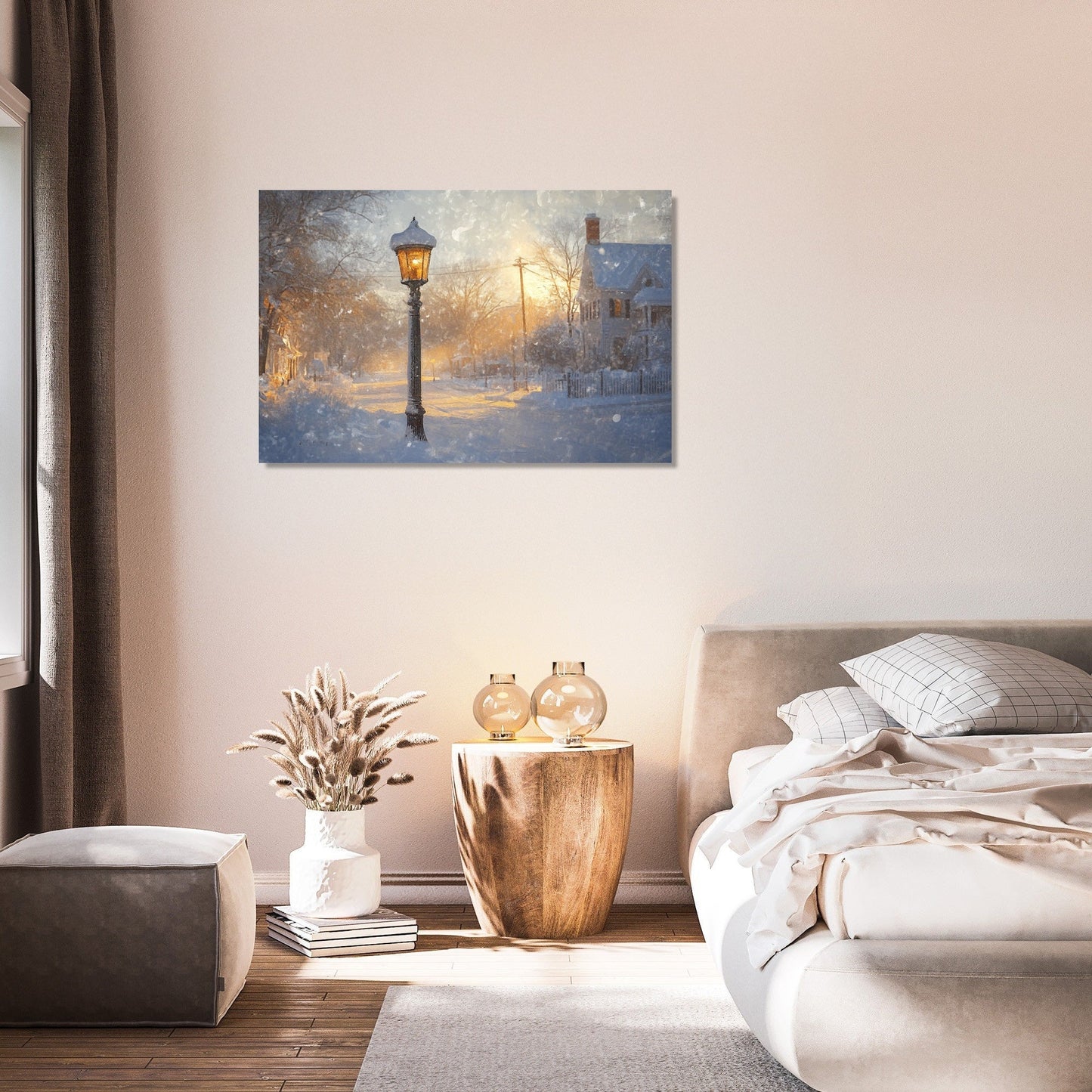 Winter Luminescence Canvas
