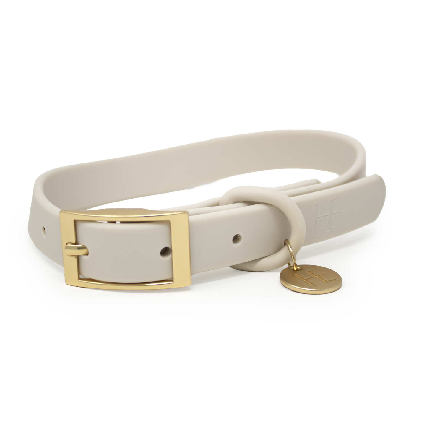 Oatmeal Latte 'All Weather' Dog Collar