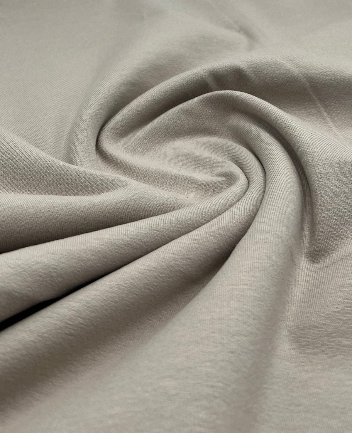 Beige Cotton Stretch Jersey 200 GSM 95/5 Lycra 4 Way Stretch