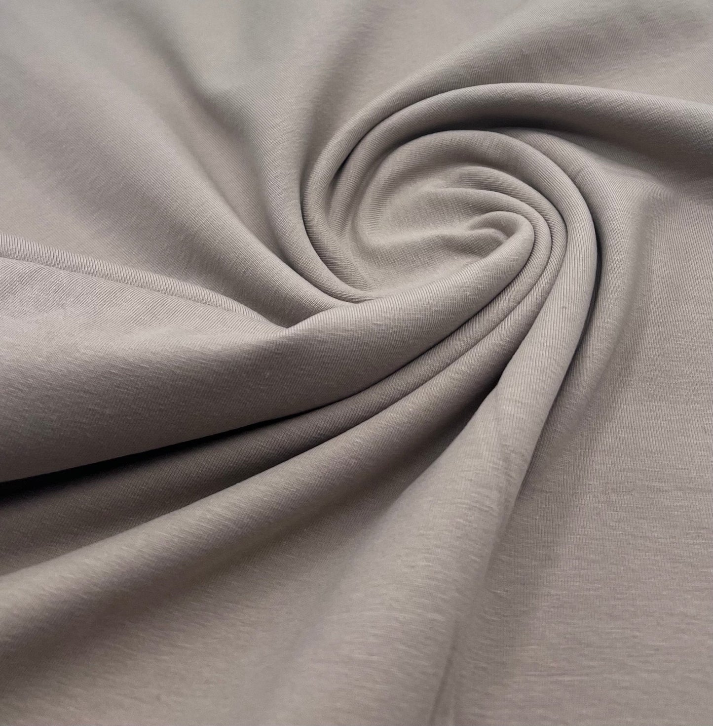 Beige Cotton Stretch Jersey 240 GSM 92/8 Lycra 4 Way Stretch