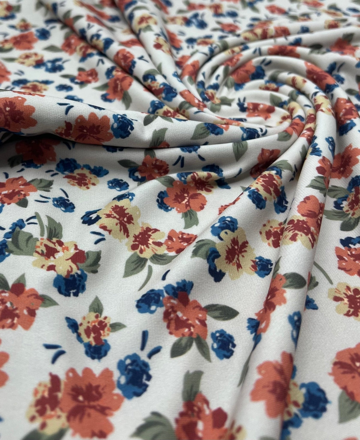 Beige Ditsy Floral ITY Fabric