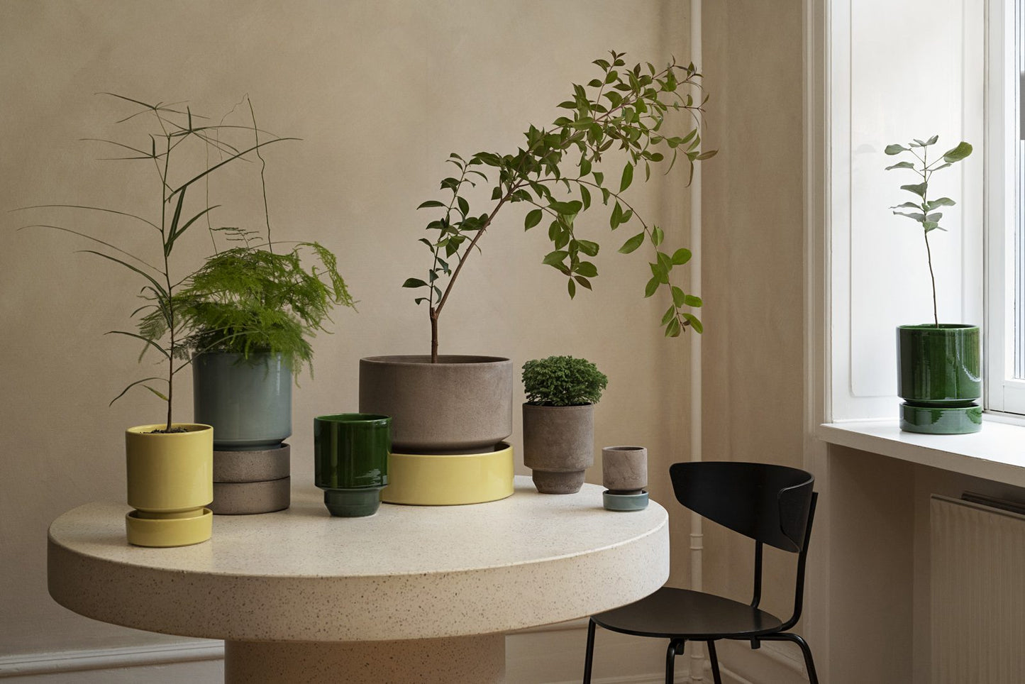 Hoff Plant Pot Glazed
