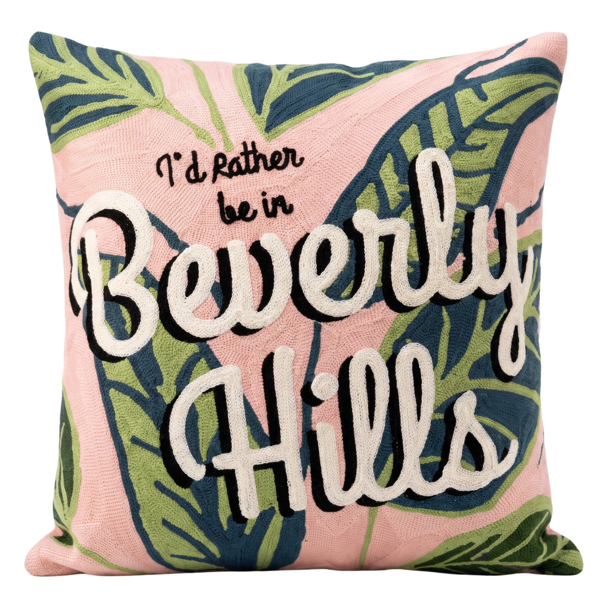 Beverly Hills Needlepoint Pillow