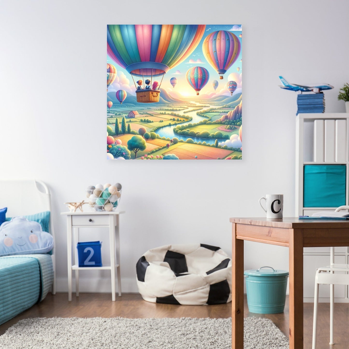 Balloon Adventure Canvas