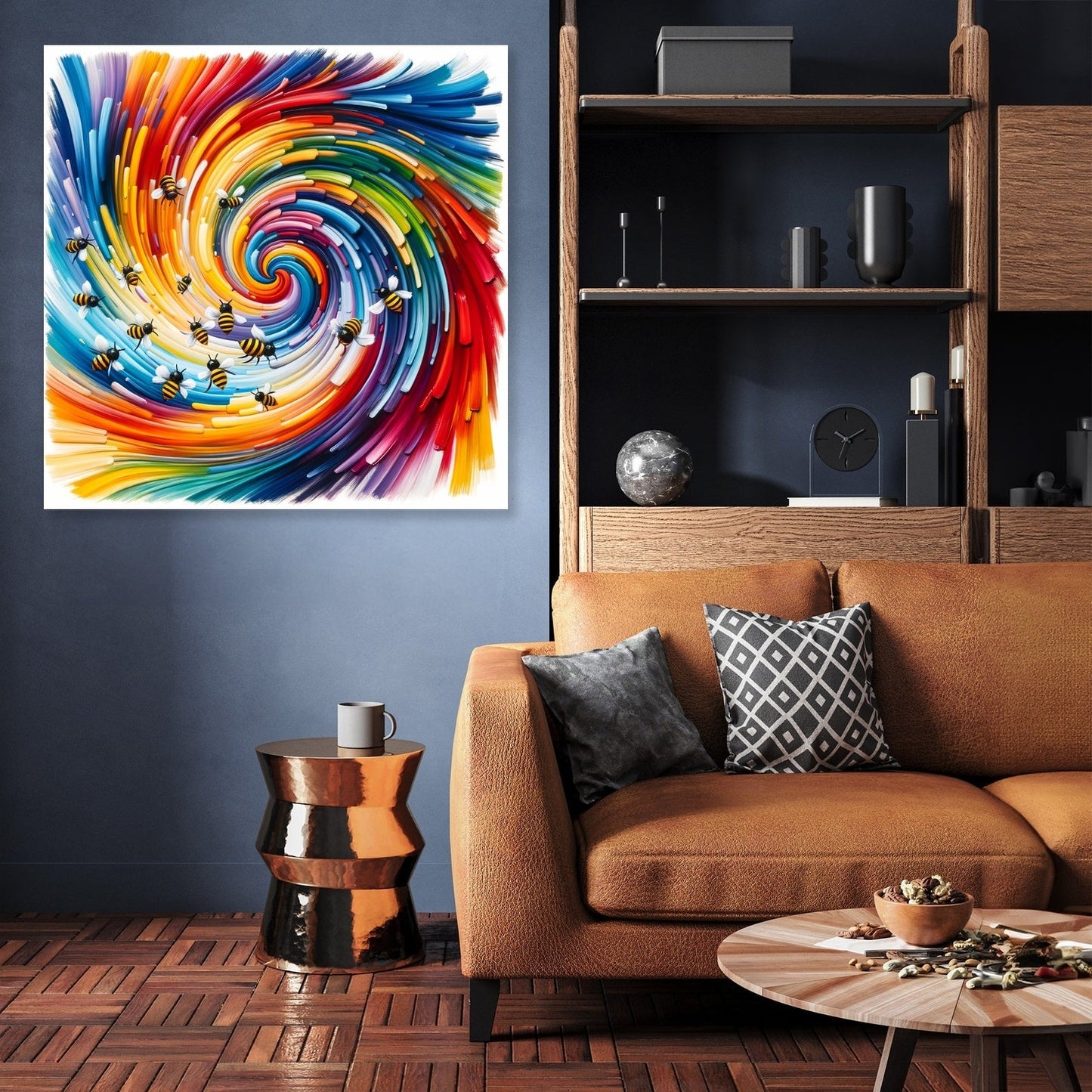Bee Symphony Canvas