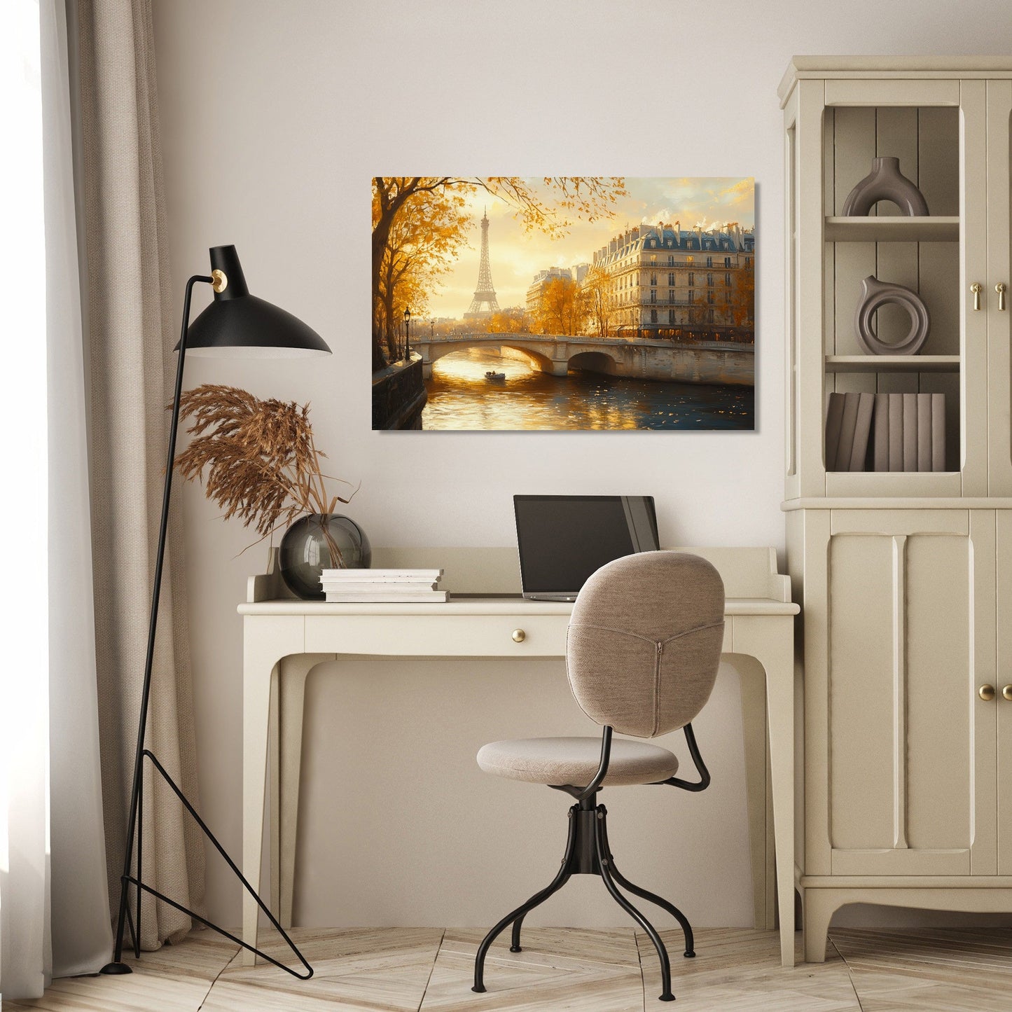 Parisian Harmony Canvas