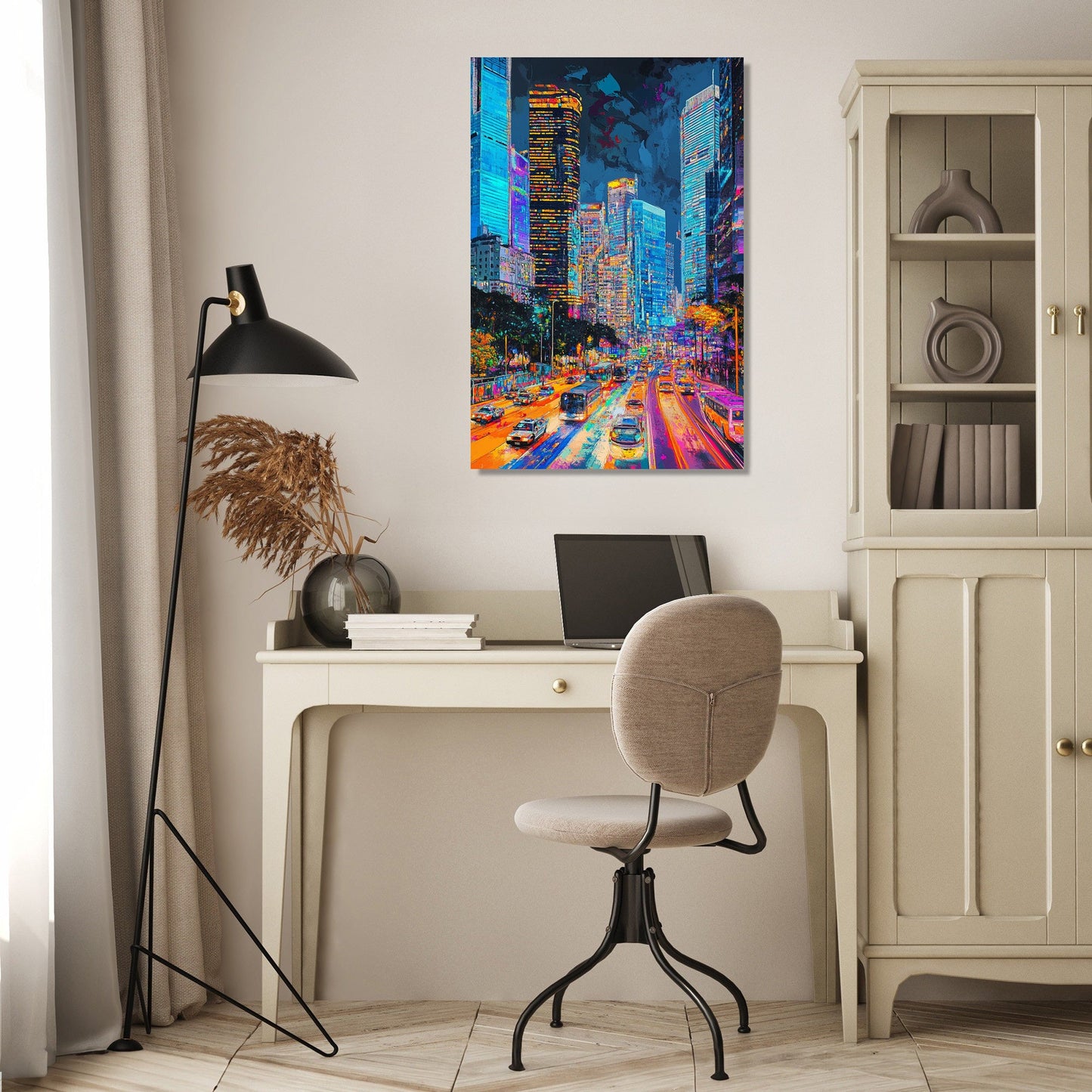 City Lights Canvas