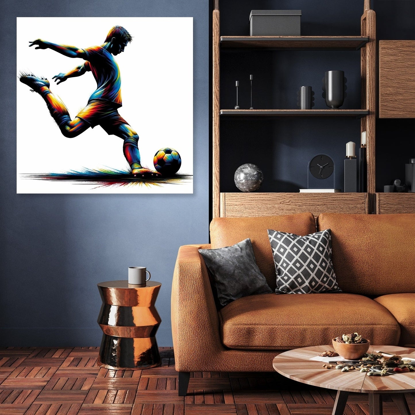 Penalty Kick Brilliance Canvas