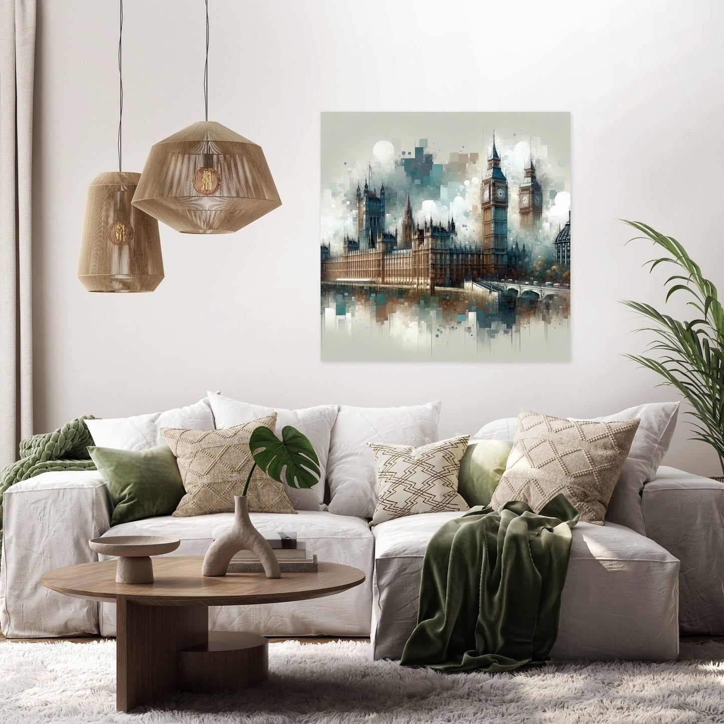London's Timeless Echo Canvas