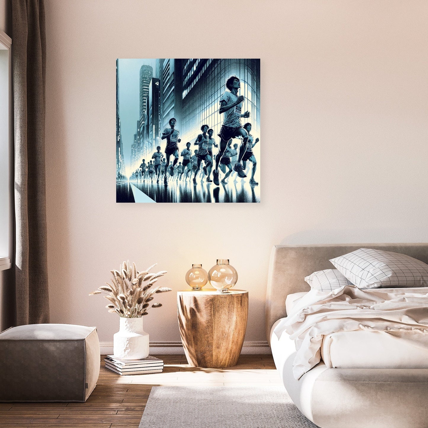 Midnight Marathon Canvas