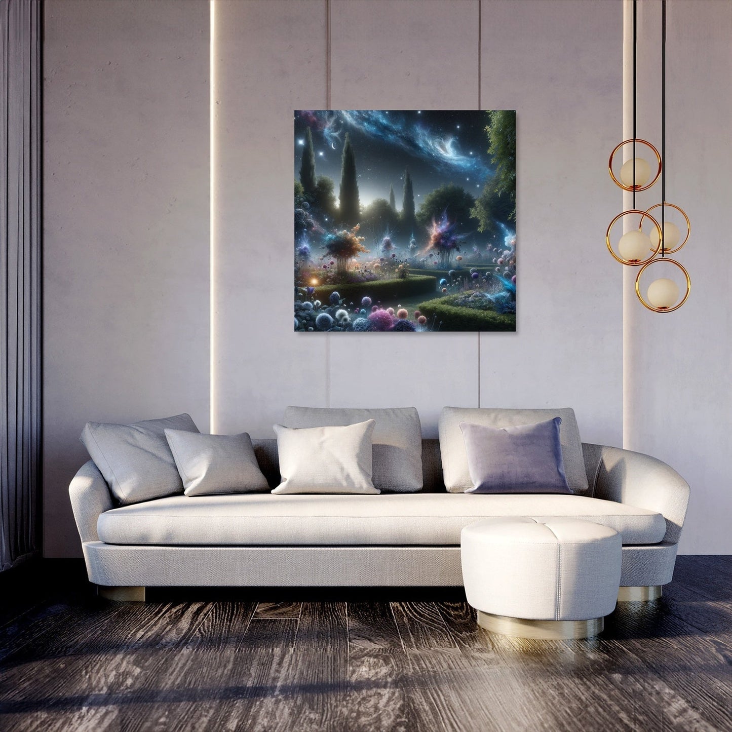 Cosmic Garden Canvas