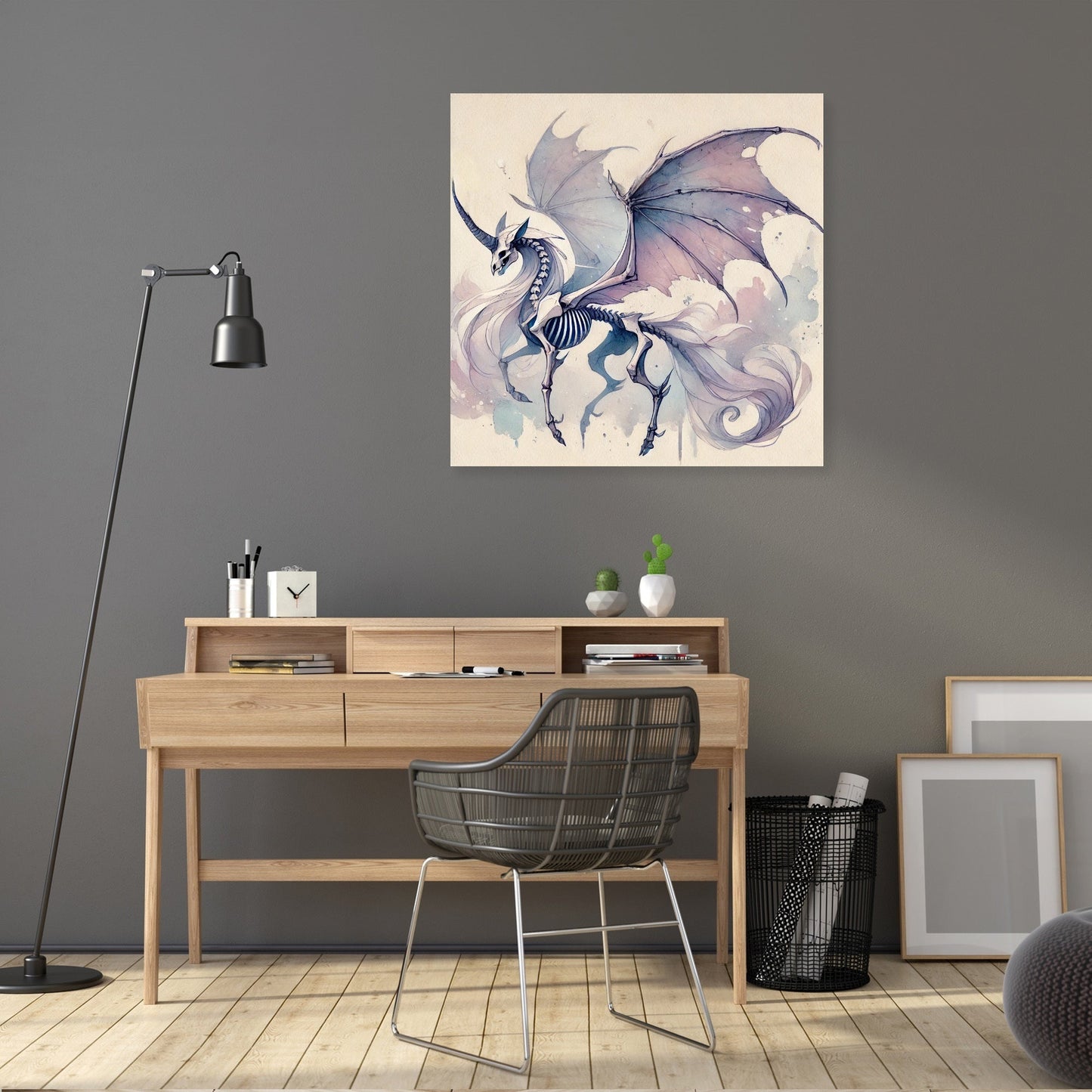 Ethereal Thestral Canvas