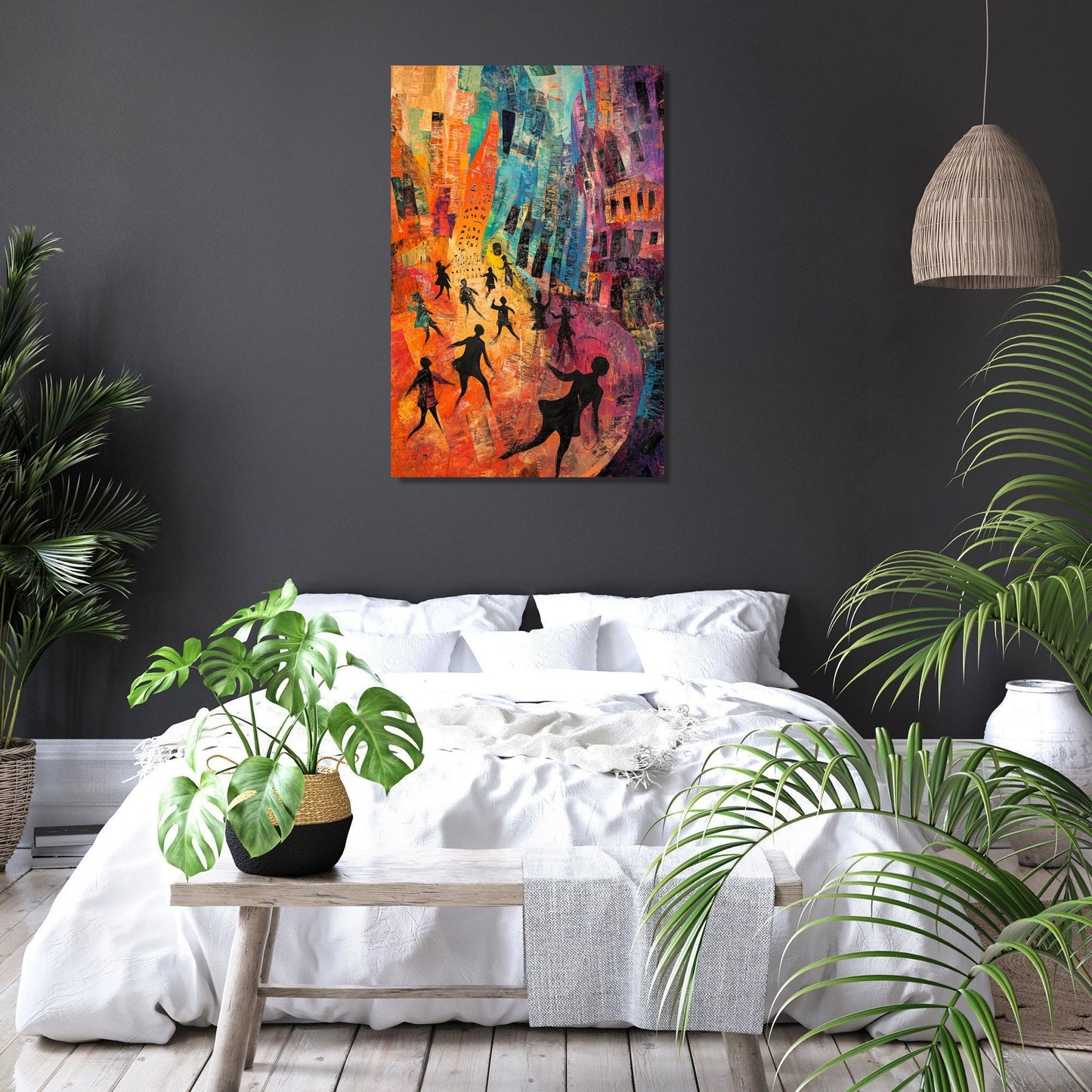 Rhythmic Symphony Canvas