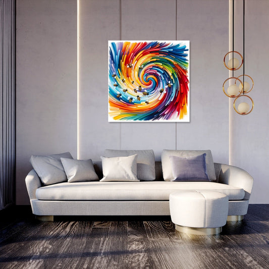 Bee Symphony Canvas