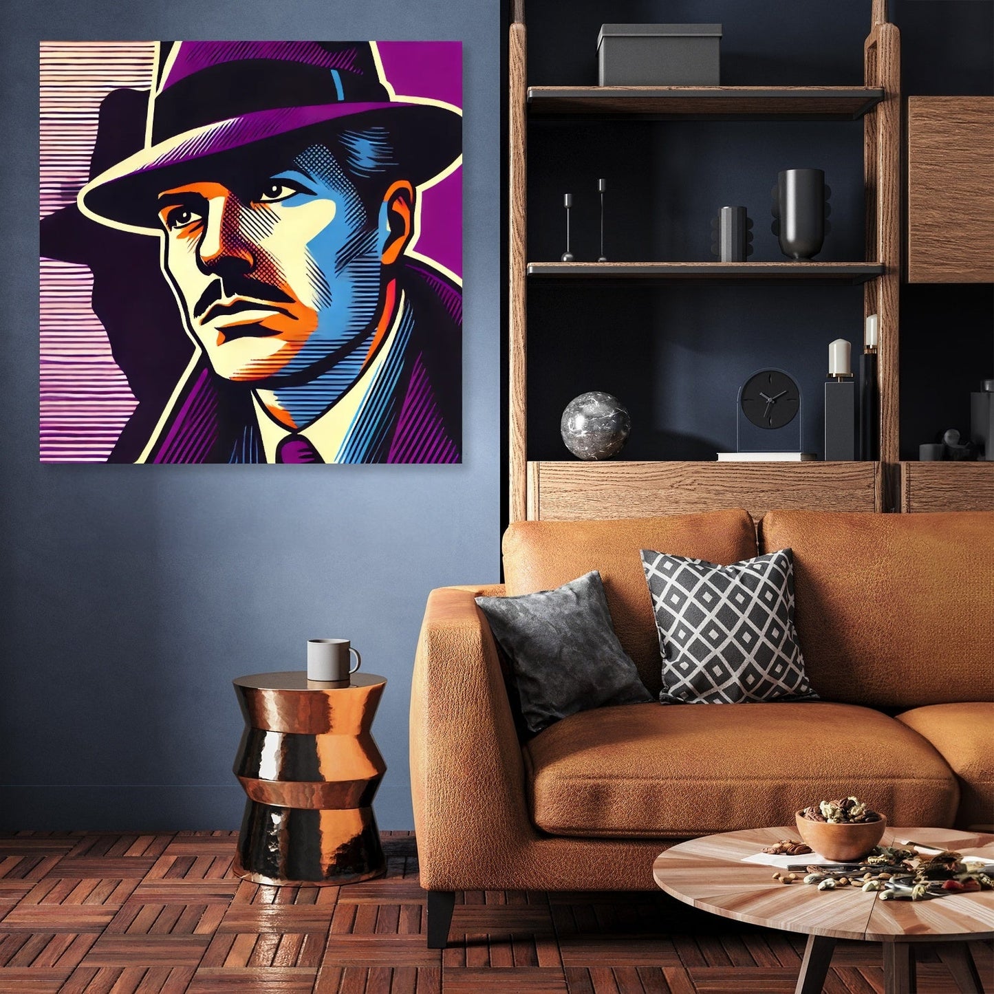 Noir Gaze Canvas