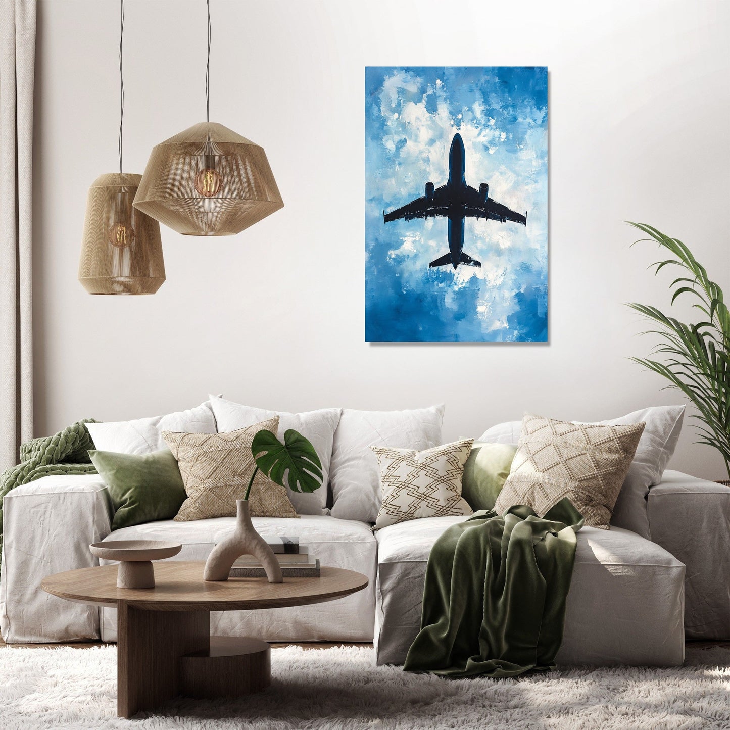 Soaring Silhouette Canvas