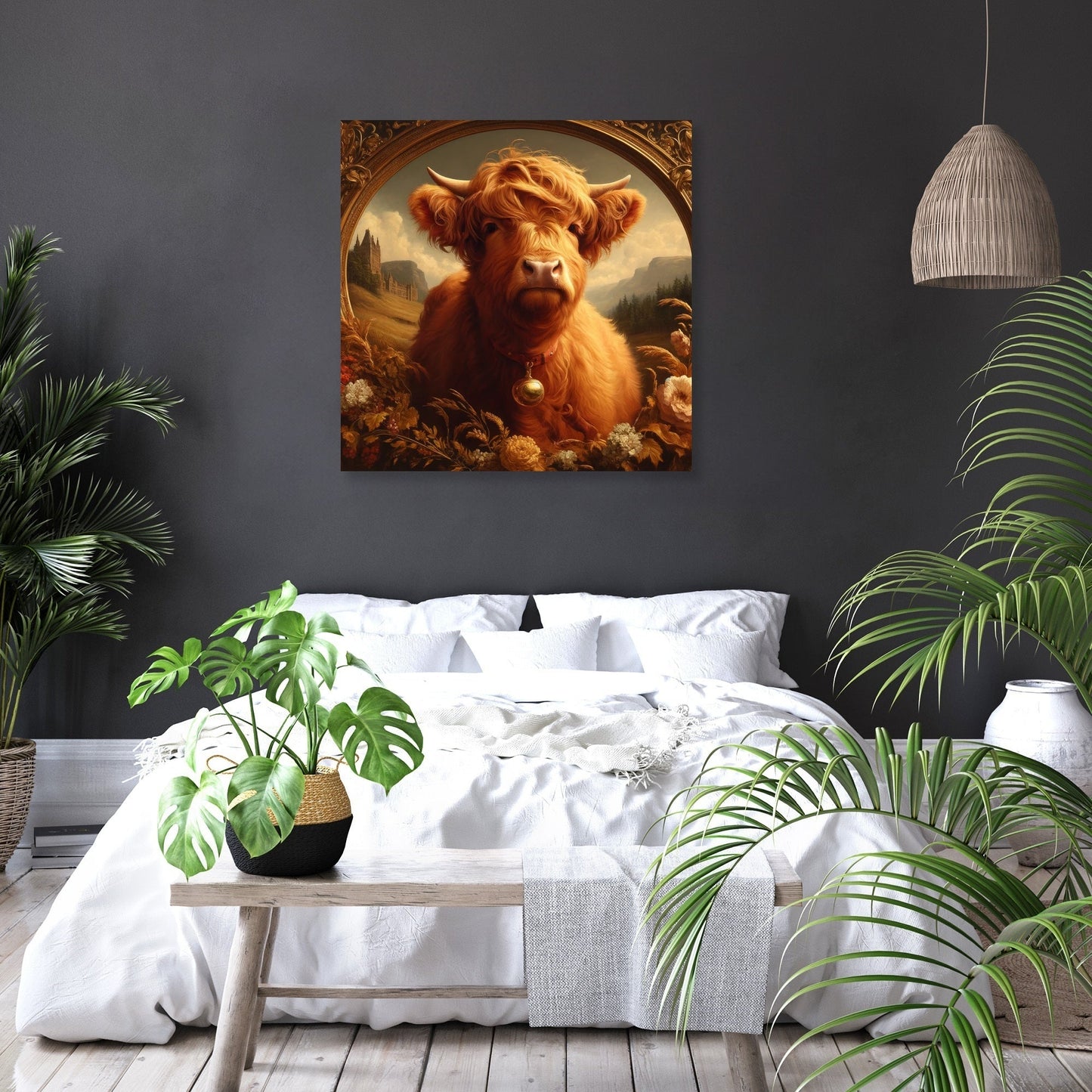Victorian Highland Grace Canvas
