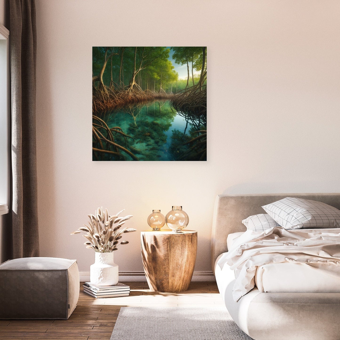 Serene Mangrove Canvas