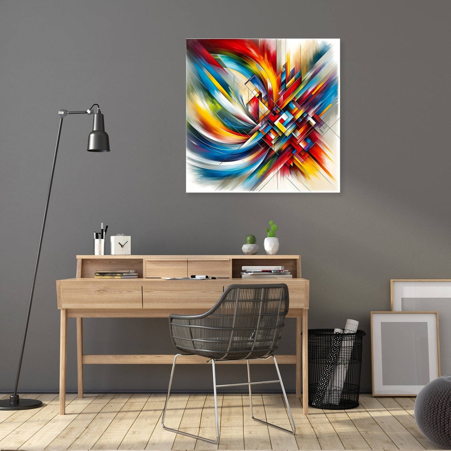 Color Burst Canvas