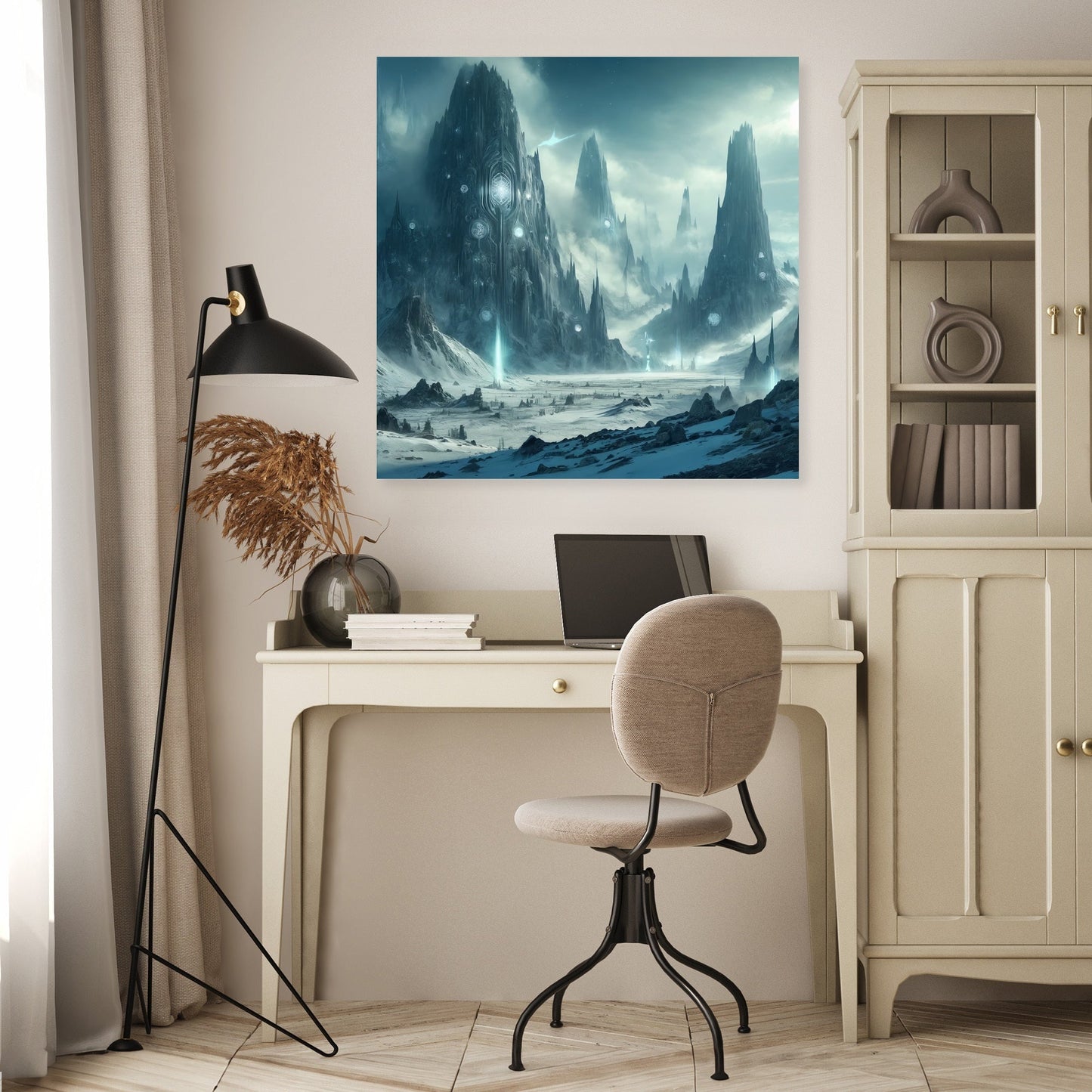 At the Mountains of Madness Canvas