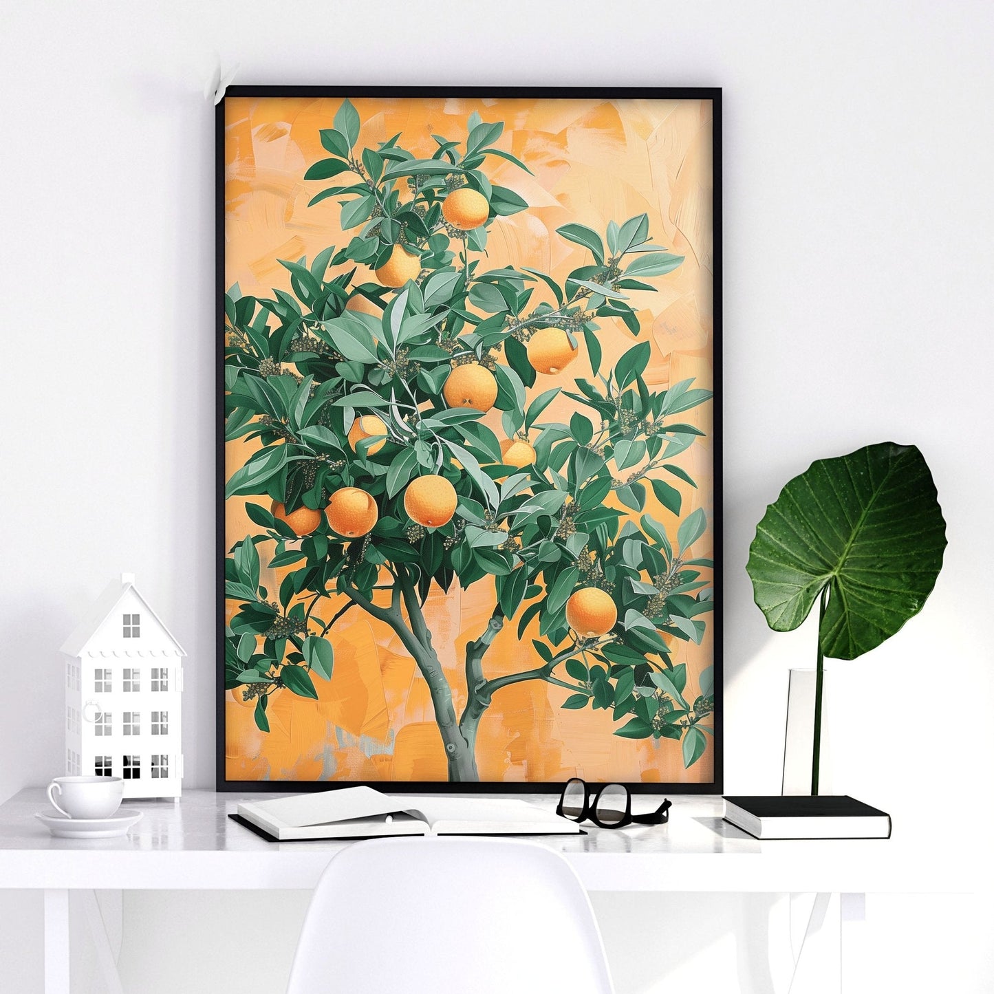Big Canvas For Home Office | Set of 3 Italian Lifestyle Wall art Prints