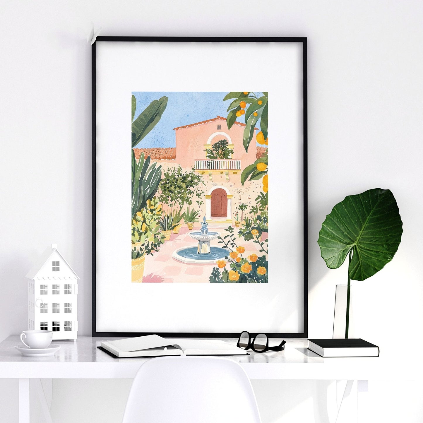 Big Wall Frames | Set of 3 Beach Decor Wall art Prints