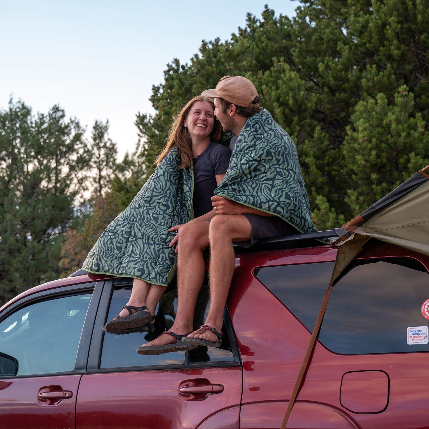 Kelty Biggie Blanket in Fern