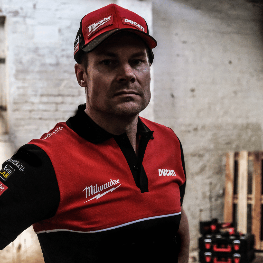 Milwaukee Tools x Ducati Polo Shirt [Team Wear]