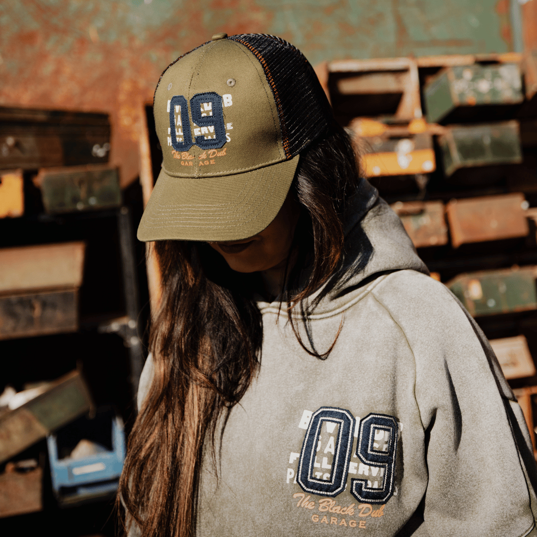 Green Parts & Spares '09' Trucker Hat