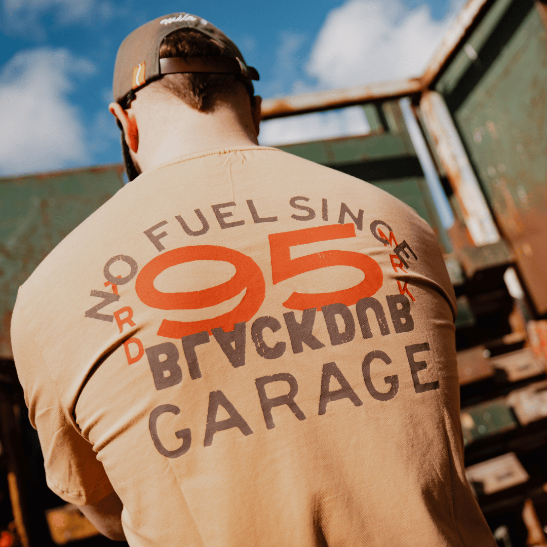 No Fuel Since '95 Tee - Brown