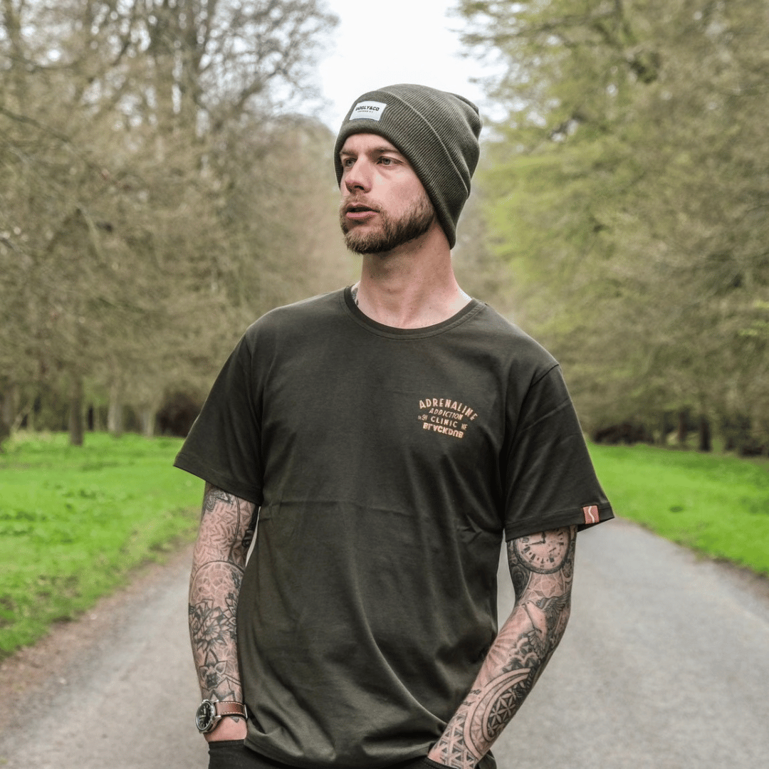 Green Adrenaline Addiction Tee