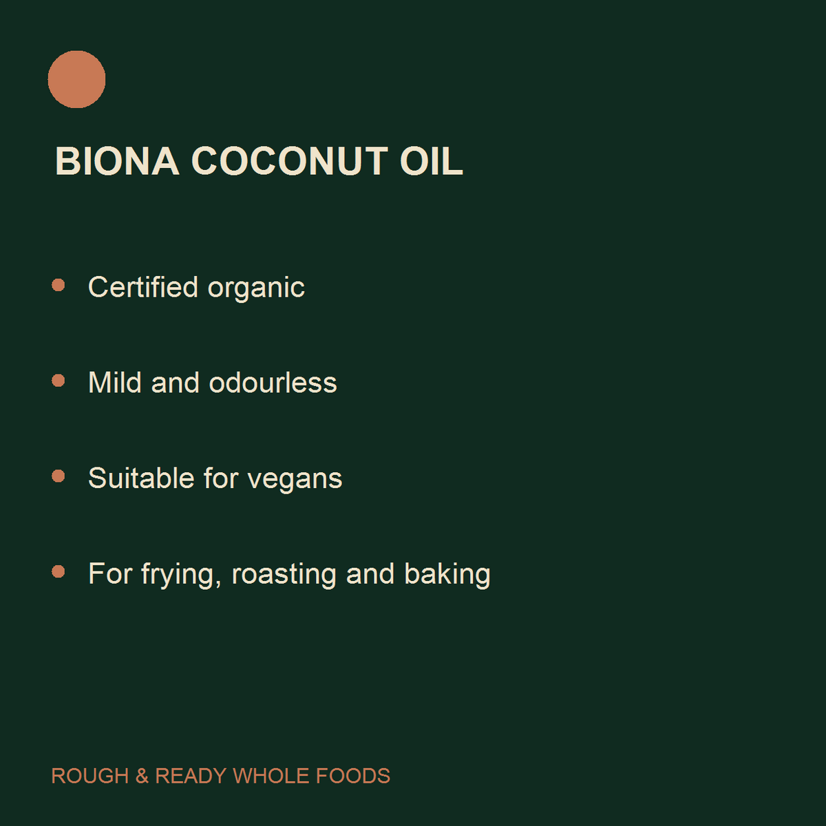 Biona Organic Coconut Oil Cuisine