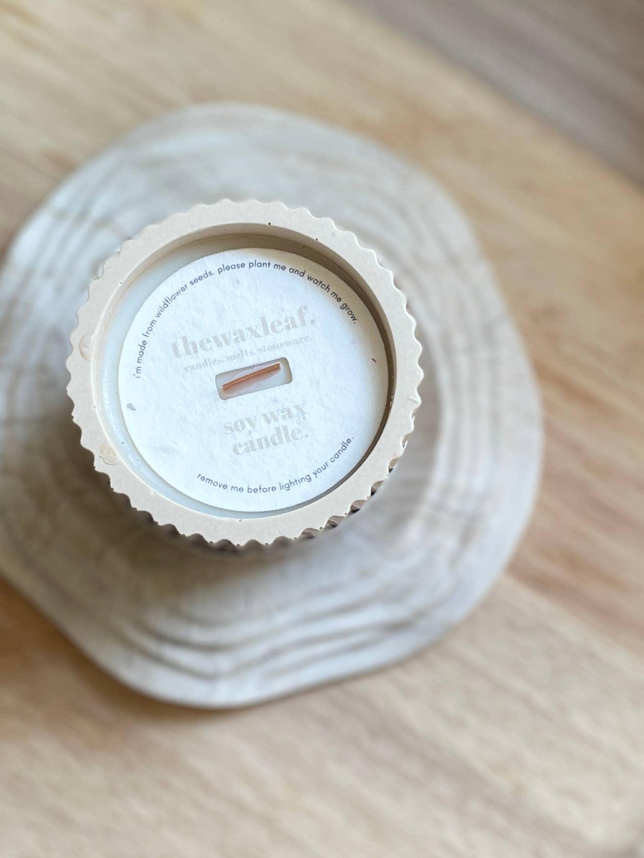 Biscuit Bakery Stoneware Soy Candle – Artisan Sweet Home Fragrance