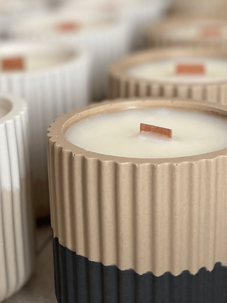 Biscuit Bakery Stoneware Soy Candle – Artisan Sweet Home Fragrance