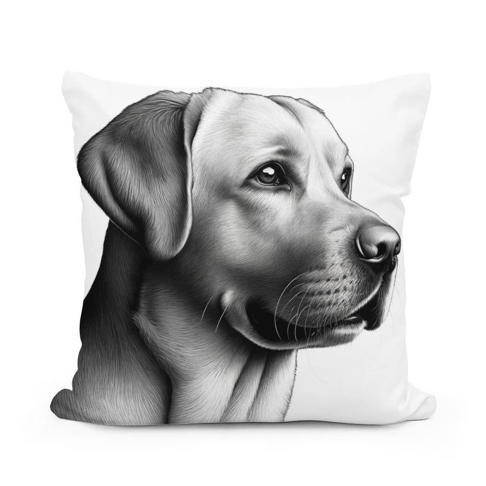 Loyal Gaze Cotton Cushion