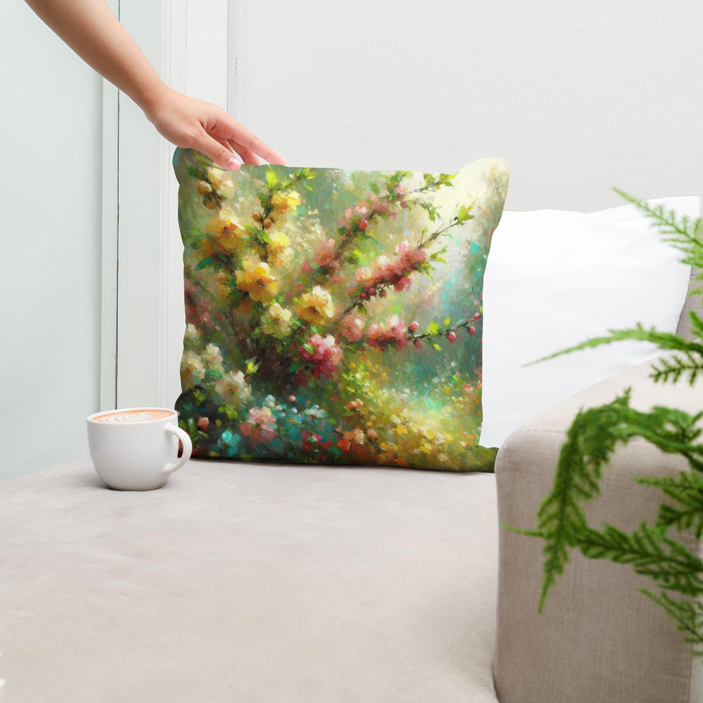 Spring Awakening Cotton Cushion