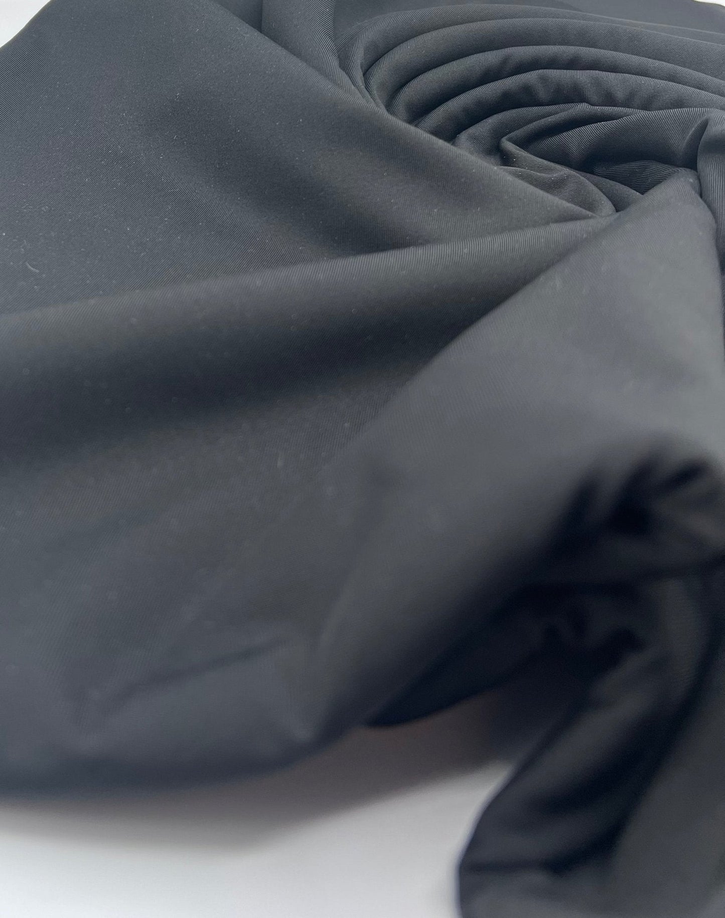 Black Active Sculpting Sportswear Fabric