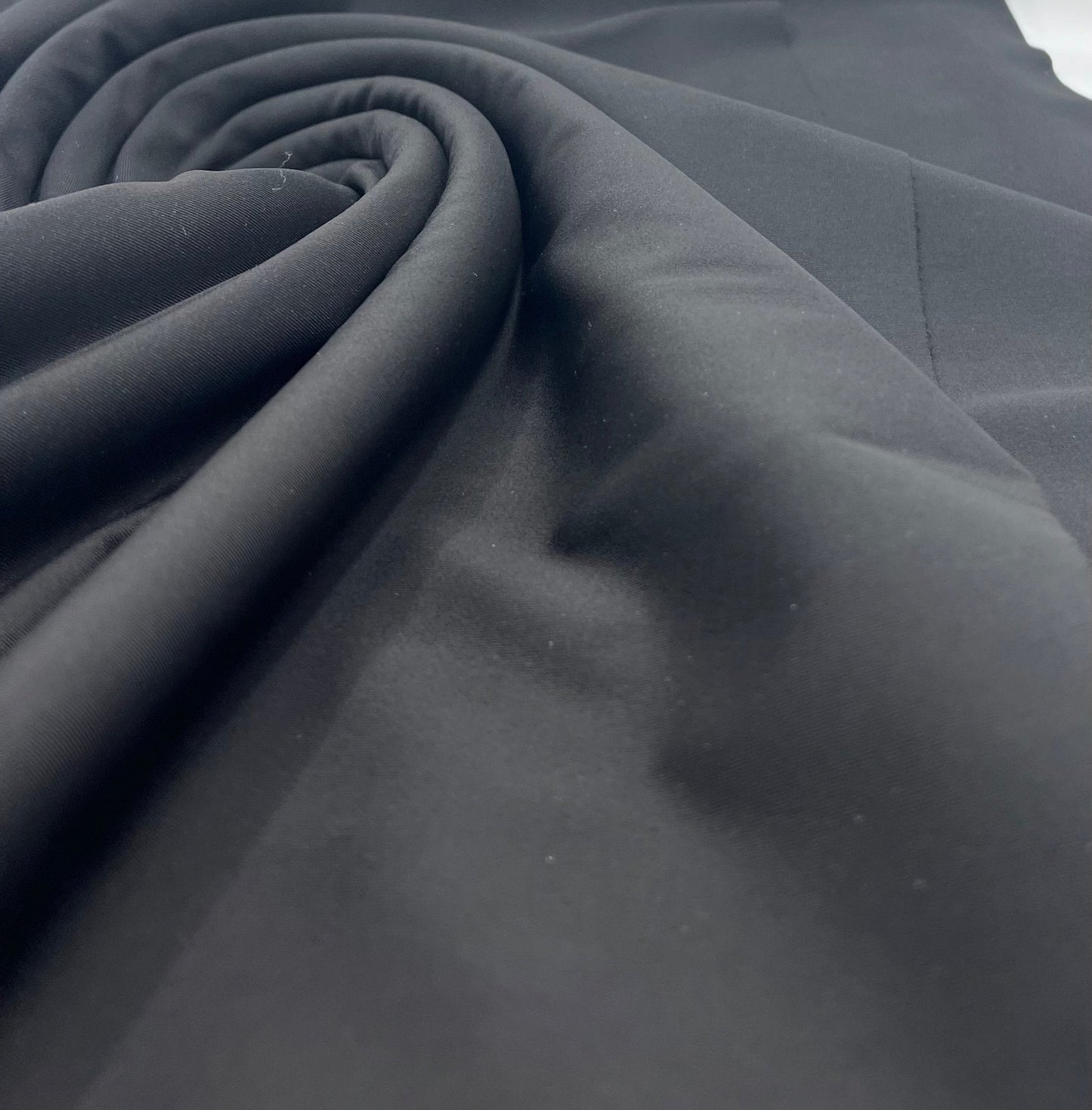 Black Active Sculpting Sportswear Fabric