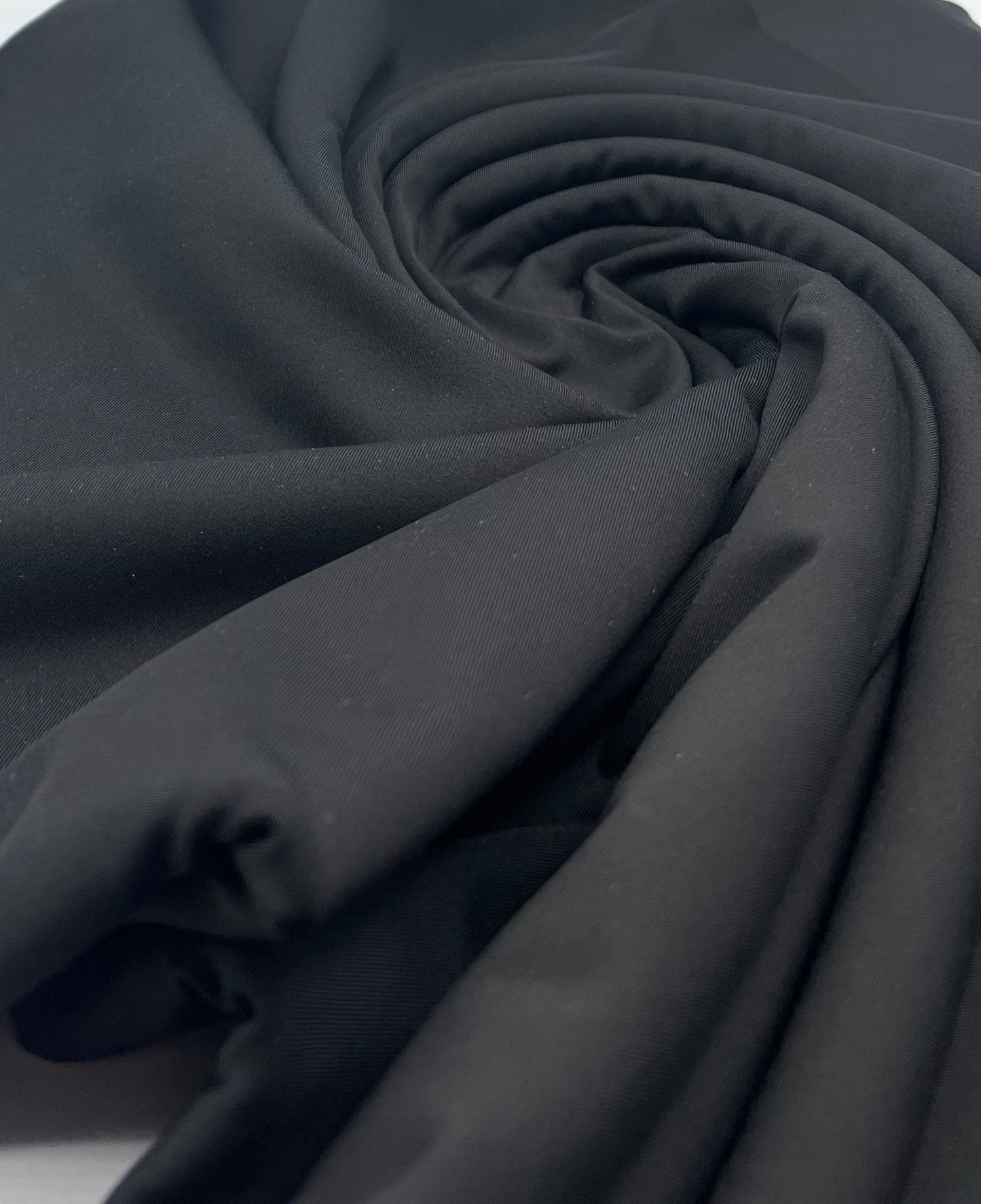 Black Active Sculpting Sportswear Fabric