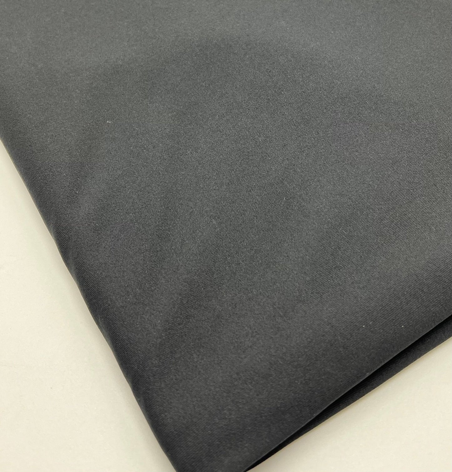 Black Stretch Jersey 220GSM 4 Way Stretch Fabric